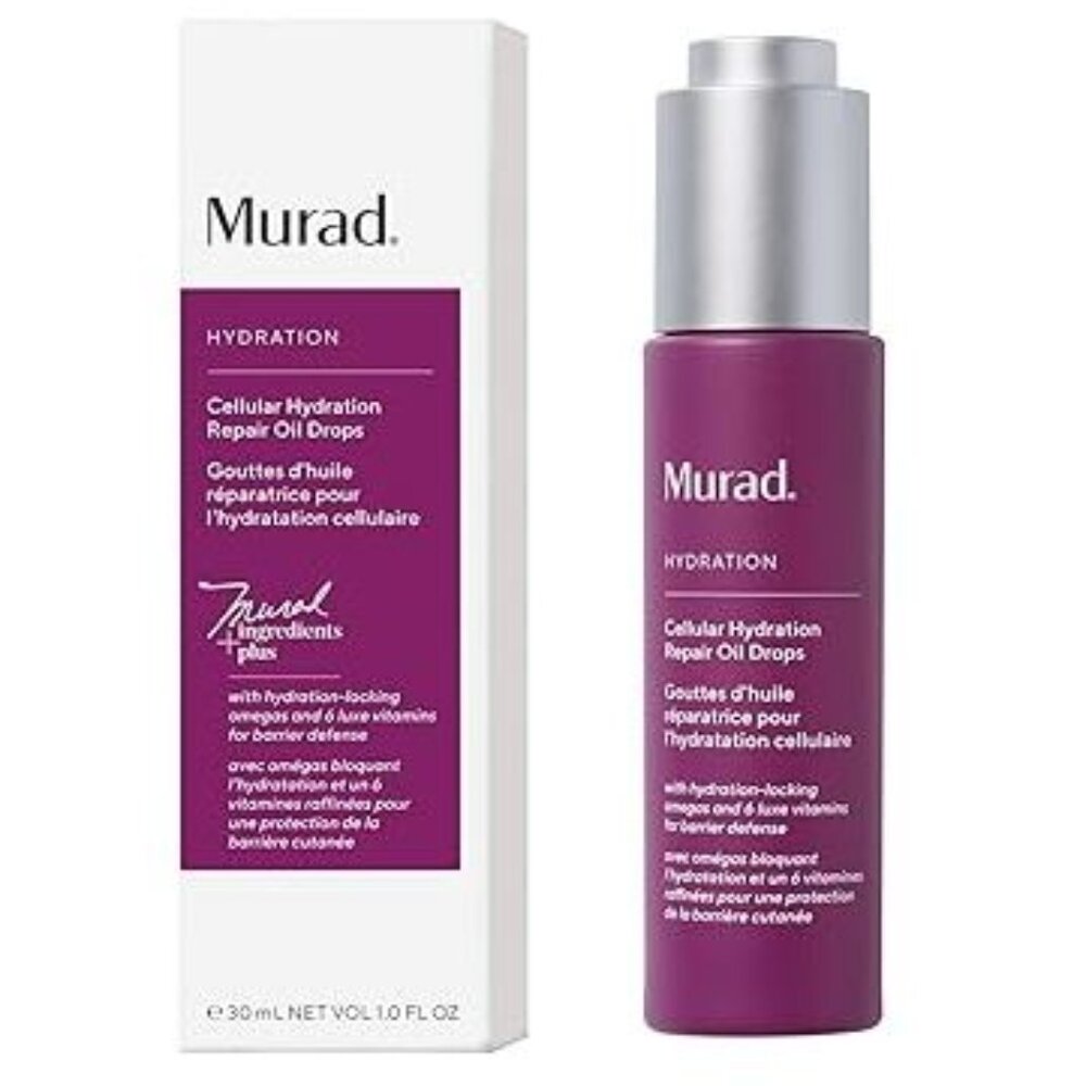 NEW Murad Cellular Hydration Repair Oil Drops - Facial Oil for Dry Skin, 1.0 oz